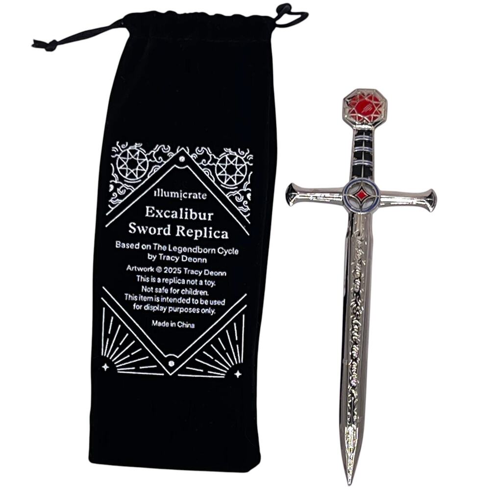 Illumicrate Legendborn Sword Replica – Tracy Deonn September 2025 YA Box Item